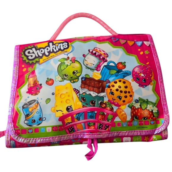 Shopkins Other - Shopkins Pink and Multicolor Toy Organizer